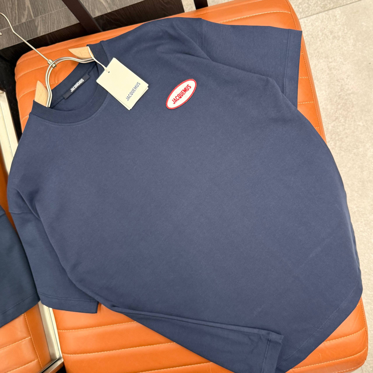 İthal JACQUEMUS t-shirt  (53103-LACİVERT) 