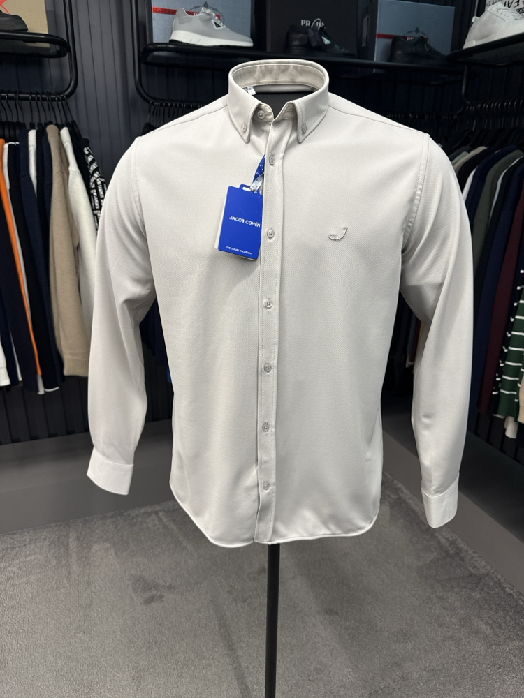 Outlet ürünü Jacob Cohen Kırışmayan Gömlek (9502-Taş)