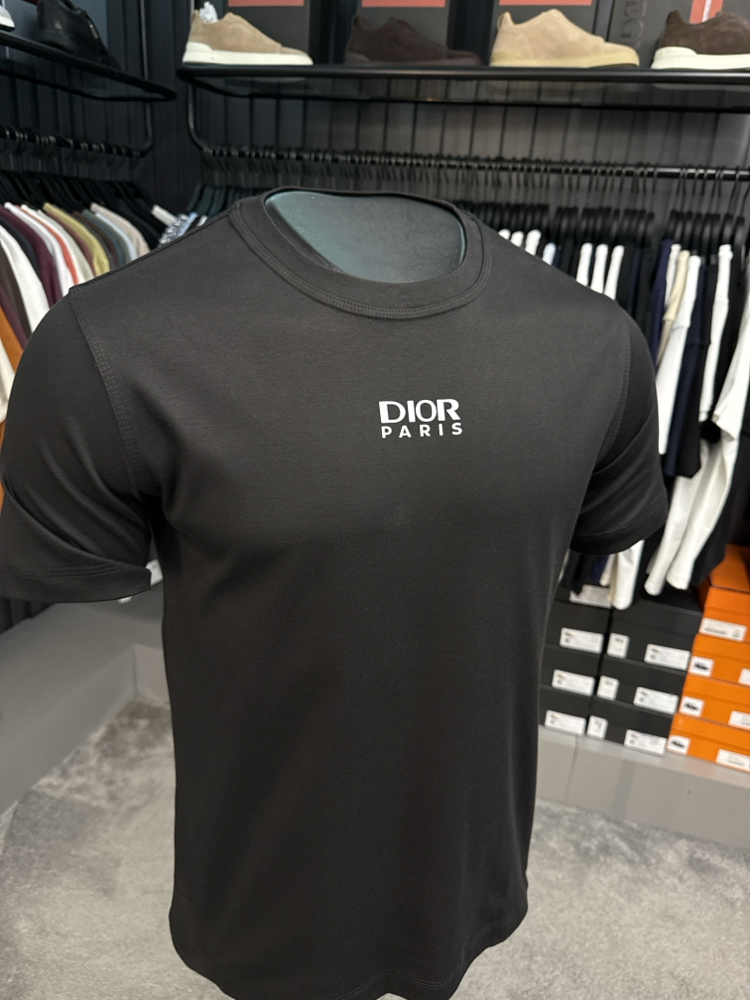 İthal Dior REFLEKTÖRLÜ T-shirt (7139-Siyah)