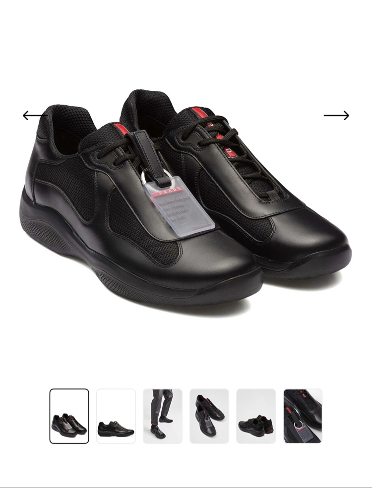 Prada Beyond The Line Deri Sneakers (İTHAL ÜRÜN)