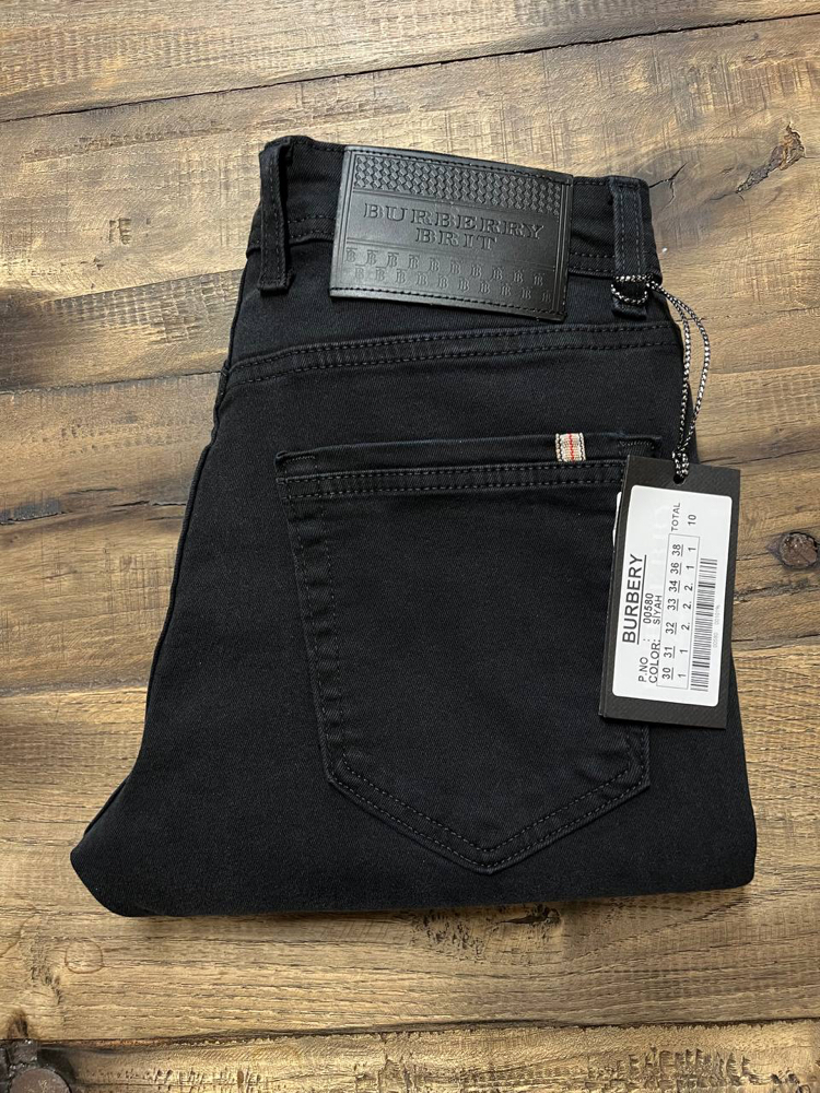 Burberry Kot Pantolon (00580-SİYAH)