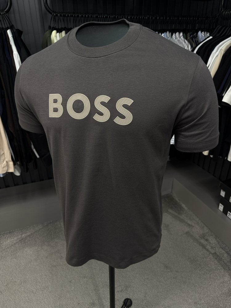 BOSS T-shirt (5826-Koyu kahve)
