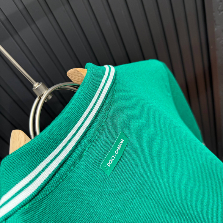İthal DOLGE GABBANA Triko Polo Yaka (5558-YEŞİL)
