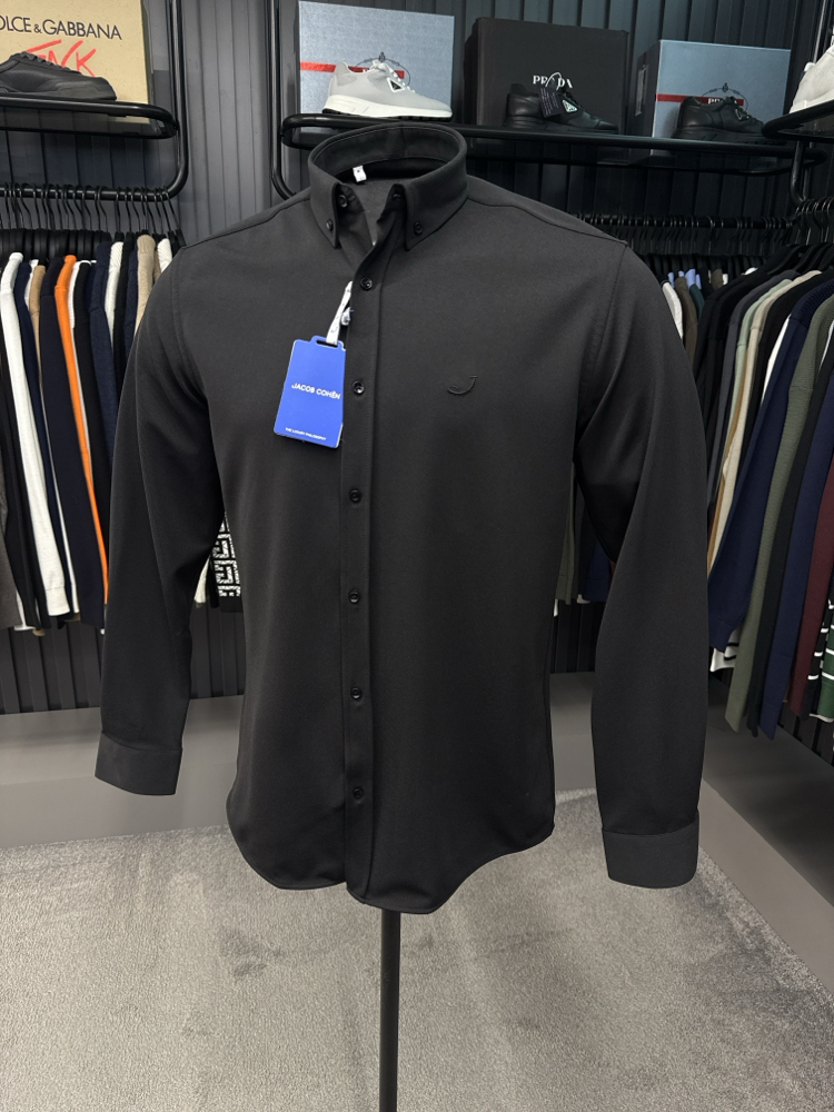 Outlet ürünü Jacob Cohen Kırışmayan Gömlek (9502-Siyah)