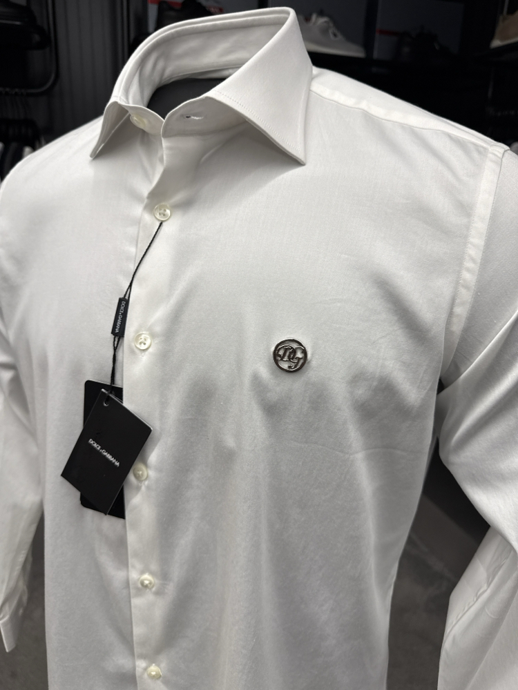 OUTLET ÜRÜNÜ Dolce Gabbana İthal Gömlek (3237-beyaz)