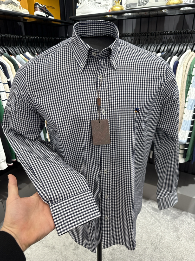 Etro İthal Gömlek (4040-lacivert)