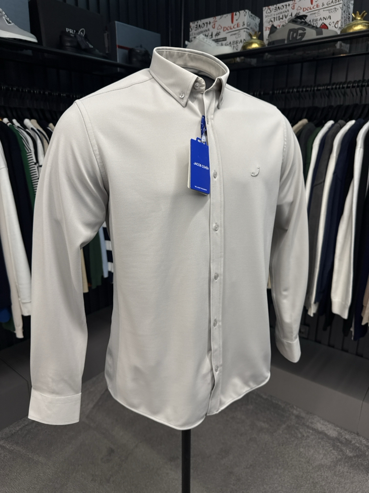Outlet ürünü Jacob Cohen Kırışmayan Gömlek (9502-Taş)