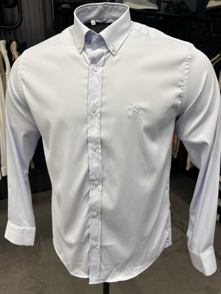 Etro Poplin Gömlek (2130-Buz Mavisi)