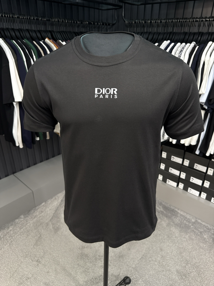 İthal Dior REFLEKTÖRLÜ T-shirt (7139-Siyah)