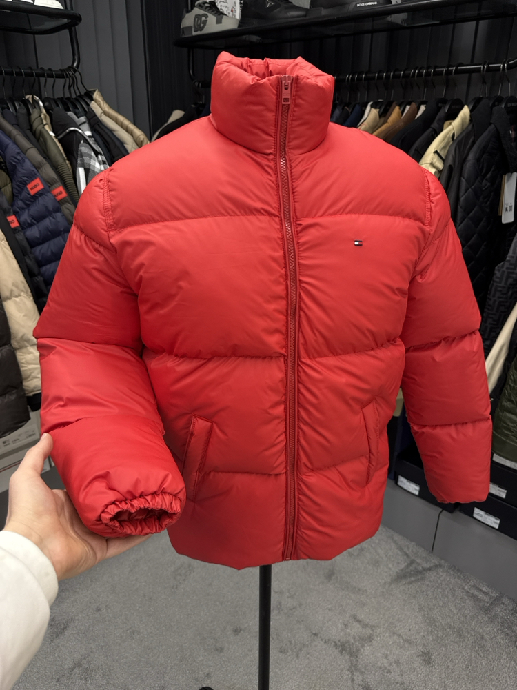 OUTLET T.H Şişme Dolgulu Mont (38027-Kırmızı)