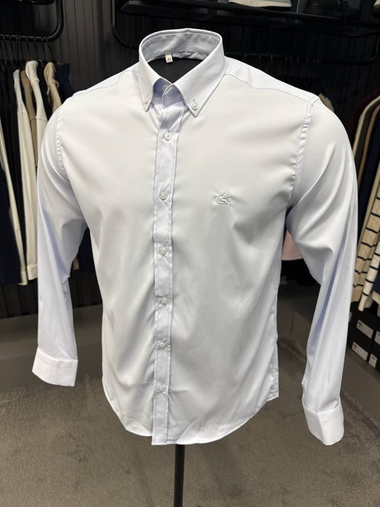 Etro Poplin Gömlek (2130-Buz Mavisi)