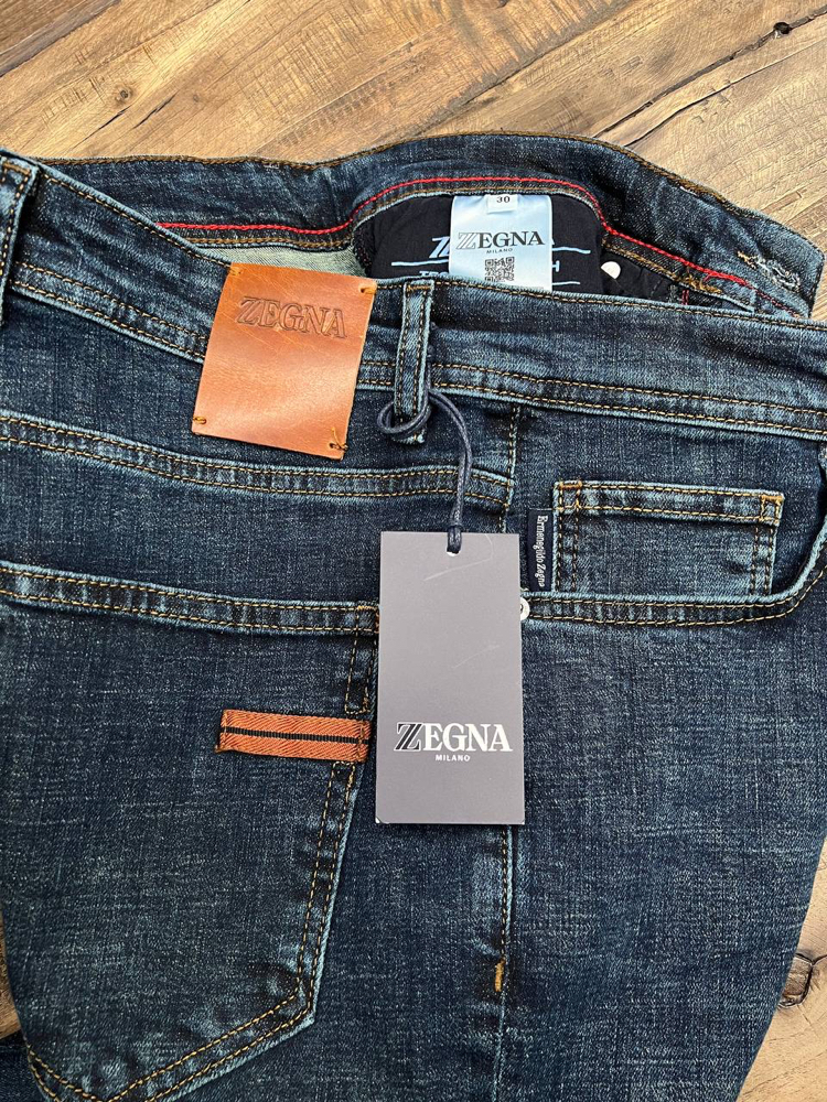 Zegna Kot Pantolon (1332-Koyu Mavi )