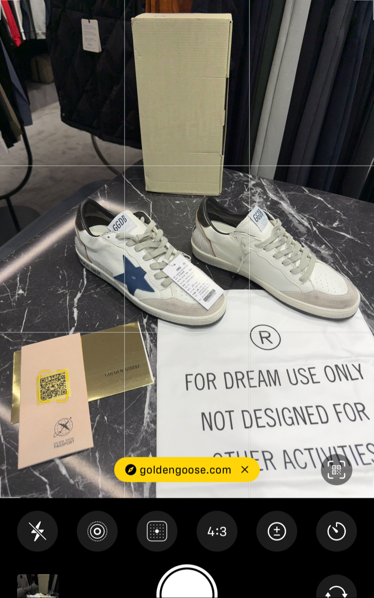 Golden Goose Superstar Sneaker-(Mavi)  (İTHAL ÜRÜN)