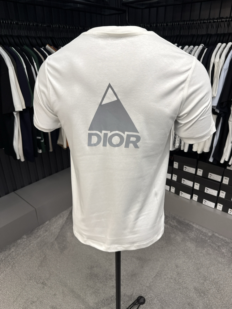 İthal Dior REFLEKTÖRLÜ T-shirt (7139-Beyaz)