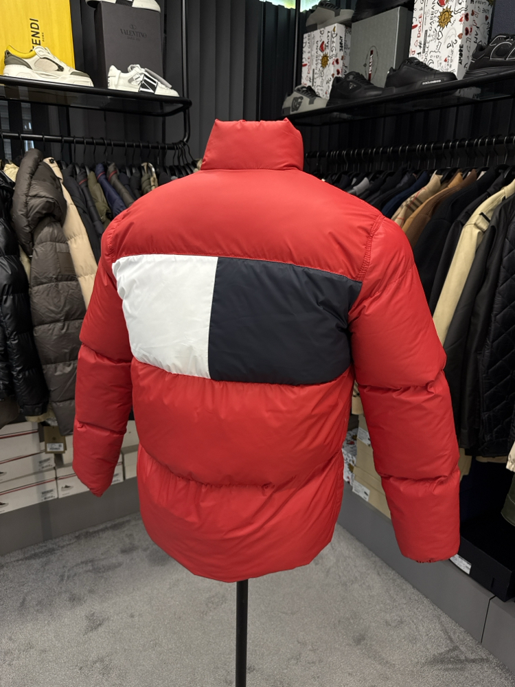 OUTLET T.H Şişme Dolgulu Mont (38027-Kırmızı)