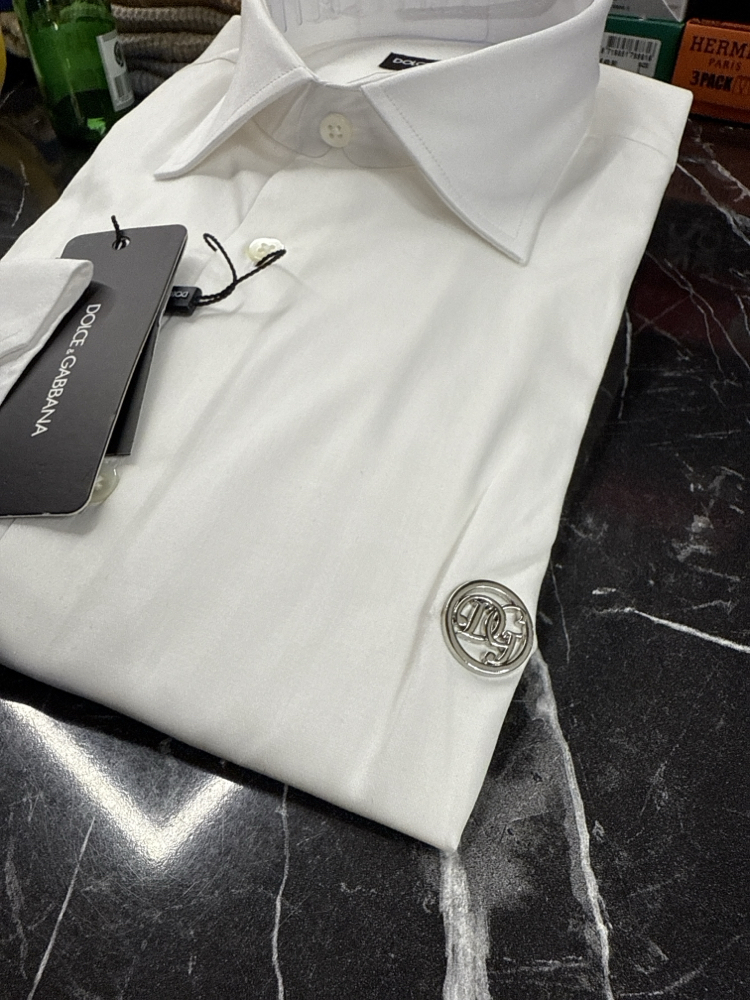 OUTLET ÜRÜNÜ Dolce Gabbana İthal Gömlek (3237-beyaz)