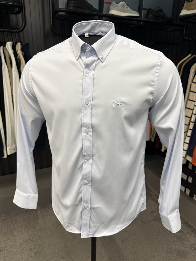 Etro Poplin Gömlek (2130-Buz Mavisi)
