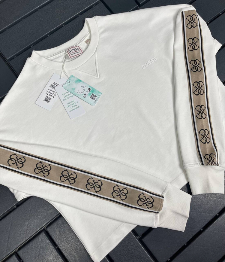 KADIN Crop Sweat (Beyaz)