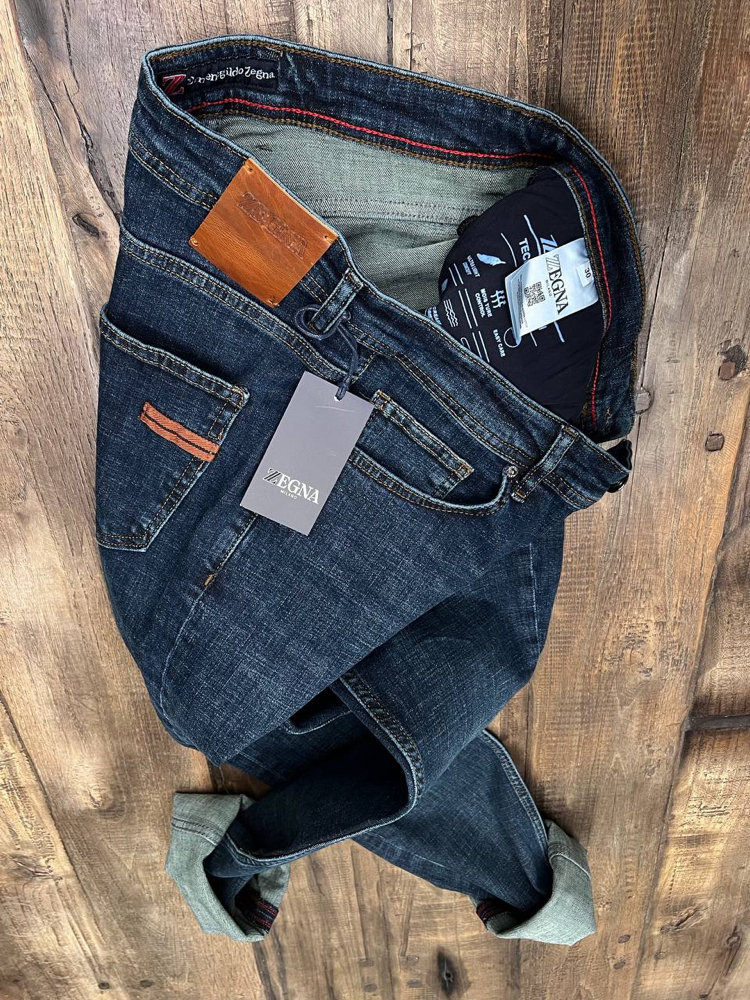 Zegna Kot Pantolon (1332-Koyu Mavi )