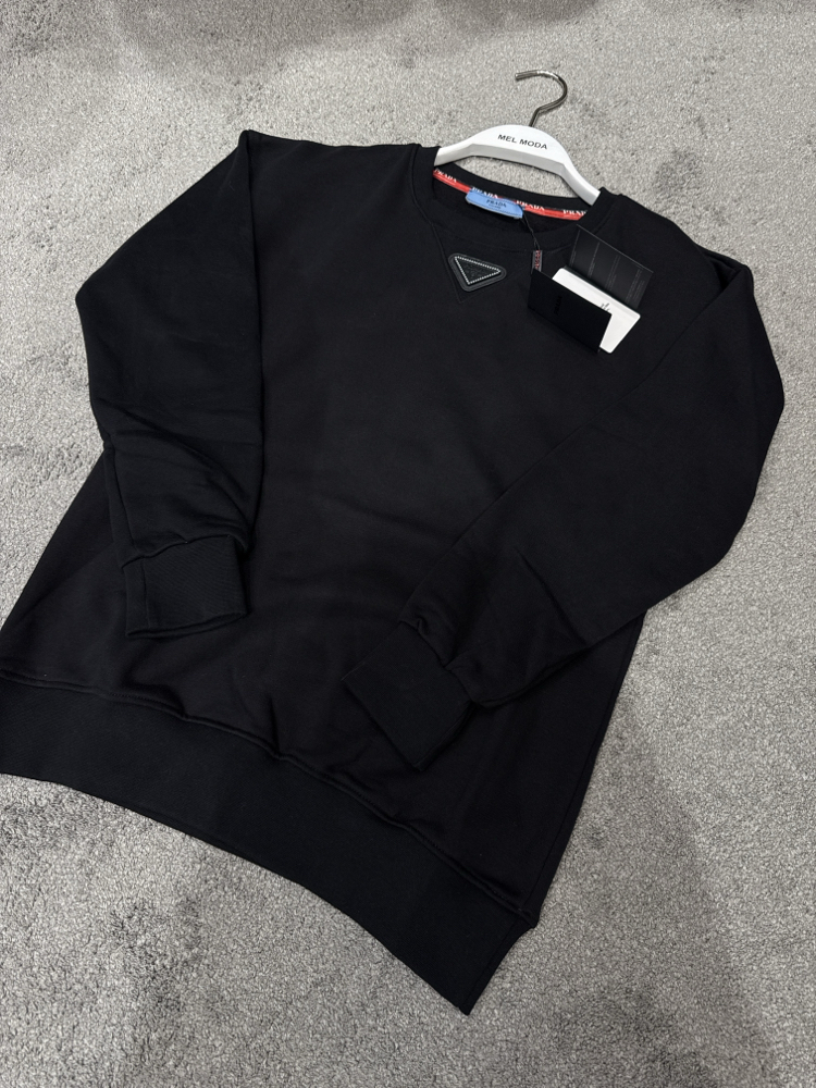 KADIN PRADA  Sweat (siyah)