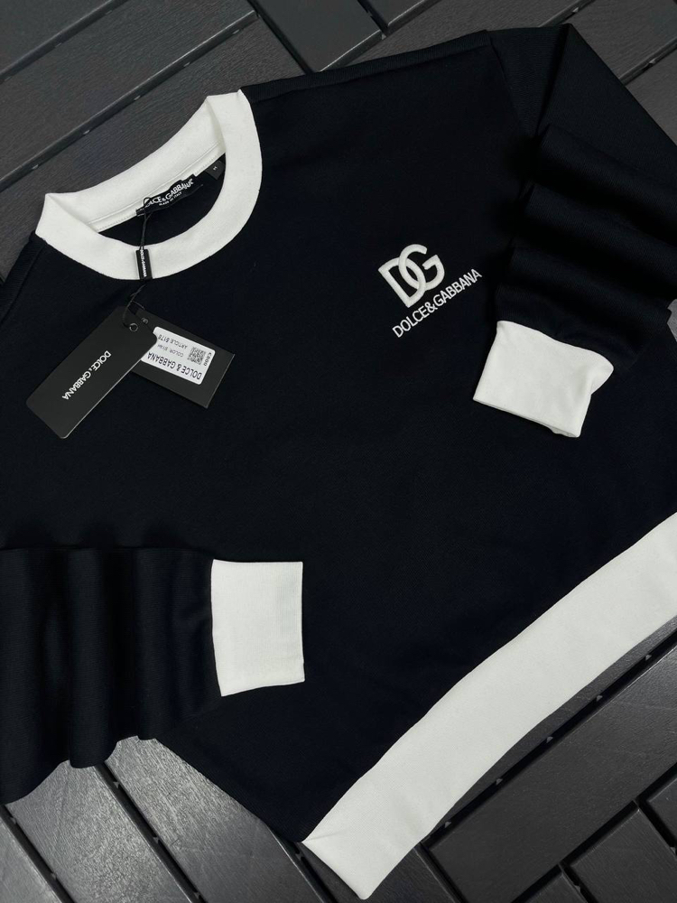 KADIN Dolce Gabbana Crop Sweat (5178-Siyah)