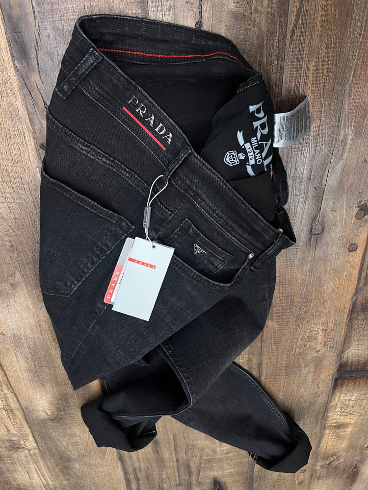 Prada Kot Pantolon (1415-Siyah)