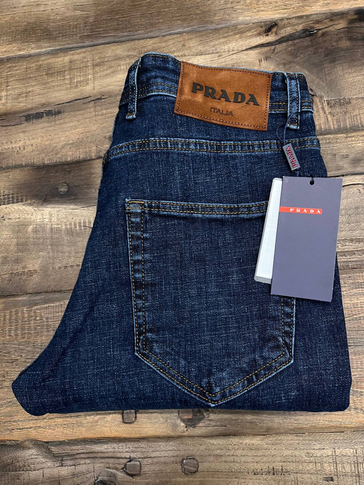 Prada Kot Pantolon (1331-Koyu Mavi)