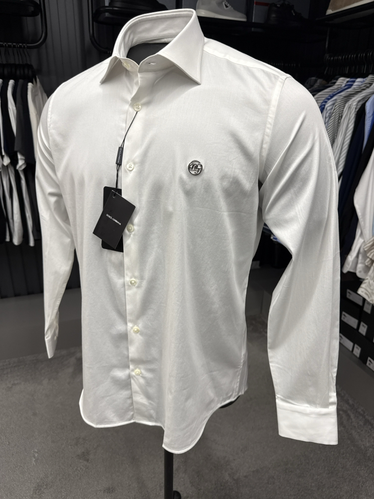OUTLET ÜRÜNÜ Dolce Gabbana İthal Gömlek (3237-beyaz)