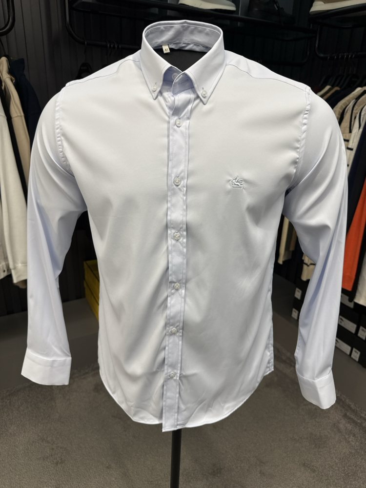 Etro Poplin Gömlek (2130-Buz Mavisi)