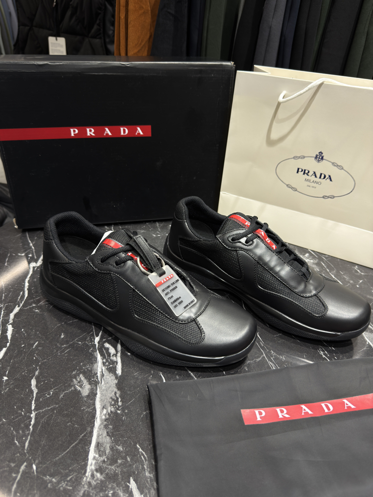 Prada Beyond The Line Deri Sneakers (İTHAL ÜRÜN)