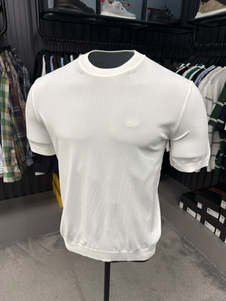 Boss Rayon kırışmayan Kumaş Triko  (5061-beyaz)