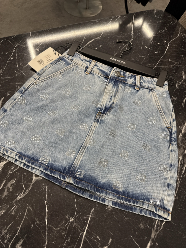 KADIN Alexander Wang Taşlı Etek 