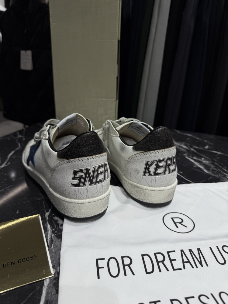 Golden Goose Superstar Sneaker-(Mavi)  (İTHAL ÜRÜN)