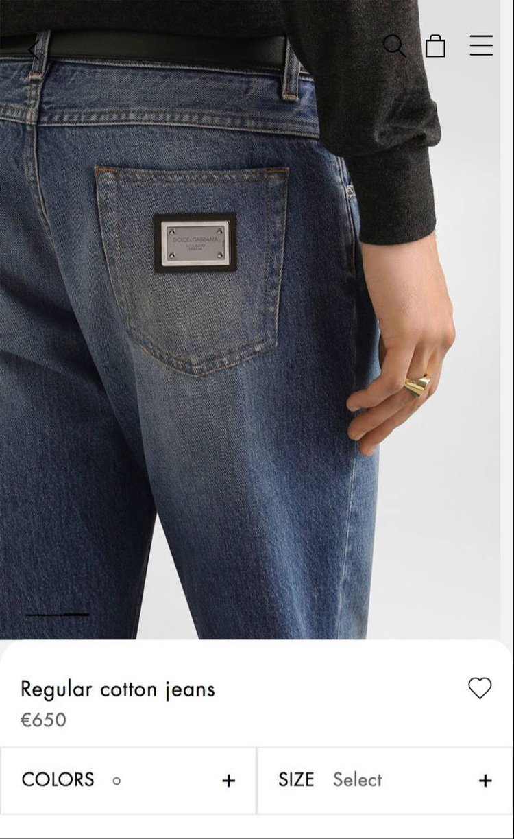 Dolce Gabbana Kot Pantolon (1303-Yeşil Tint)