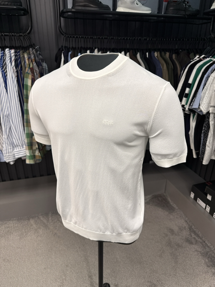 Boss Rayon kırışmayan Kumaş Triko  (5061-beyaz)