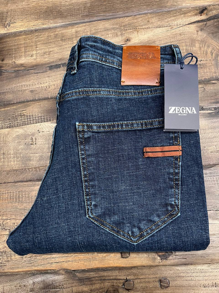 Zegna Kot Pantolon (1332-Koyu Mavi )