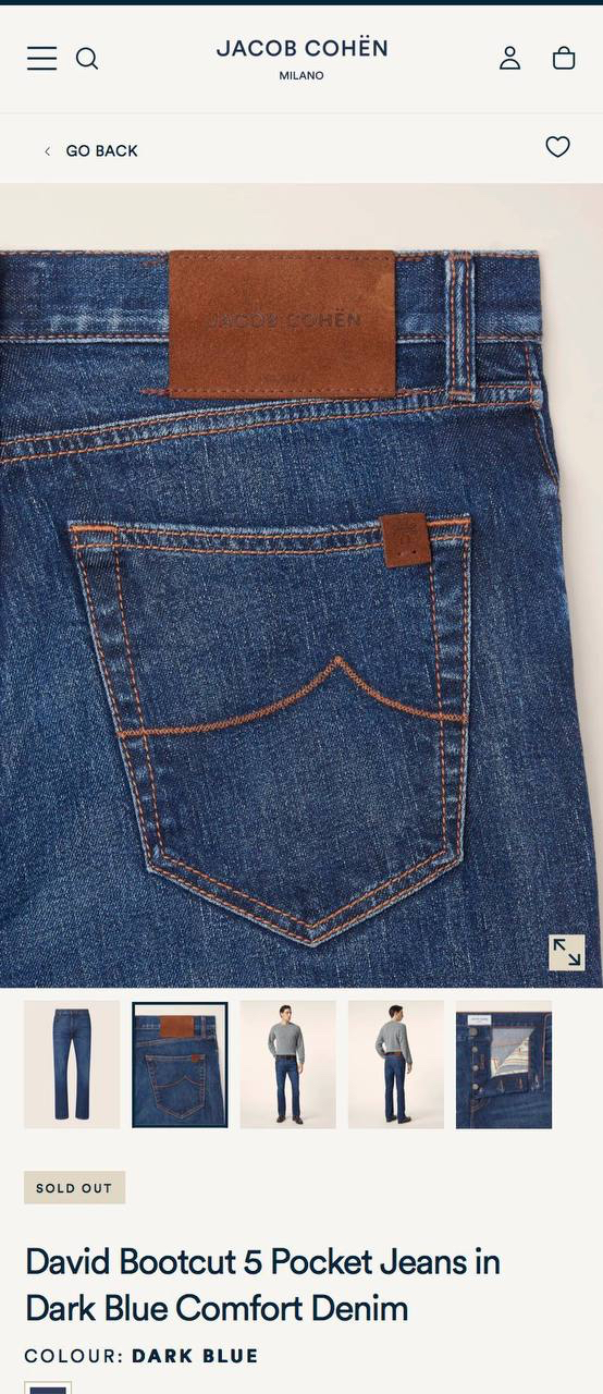 JACOB COHEN Kot Pantolon (1324-Kahve Tint)