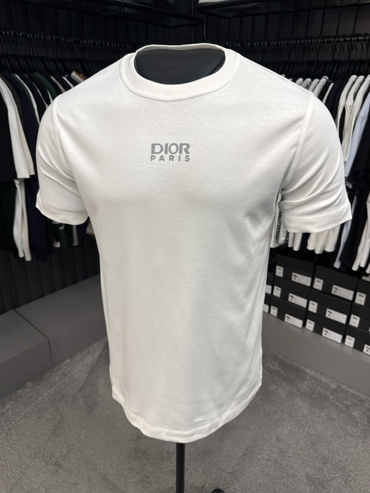 İthal Dior REFLEKTÖRLÜ T-shirt (7139-Beyaz)