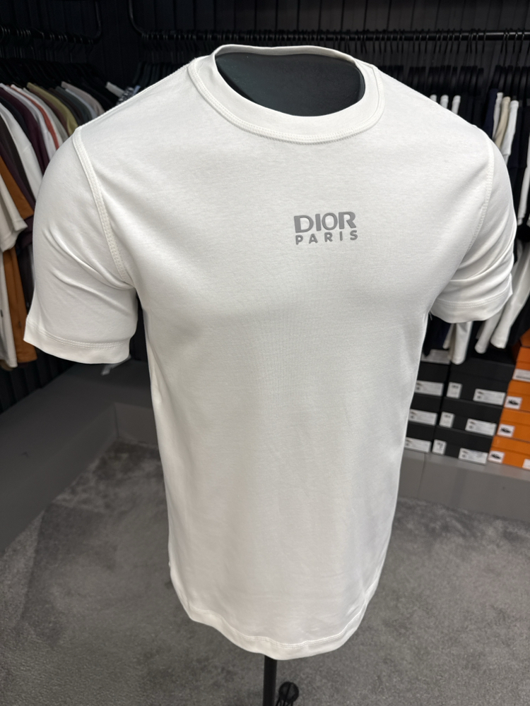 İthal Dior REFLEKTÖRLÜ T-shirt (7139-Beyaz)