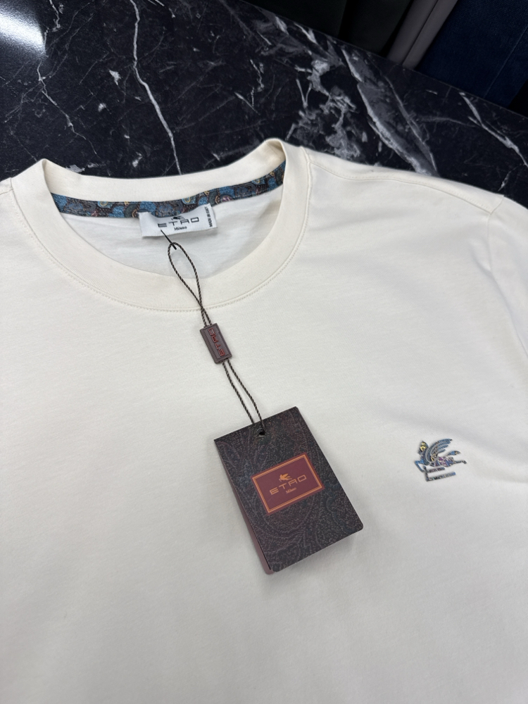 Premium Etro T-shirt (2238-Ekru)