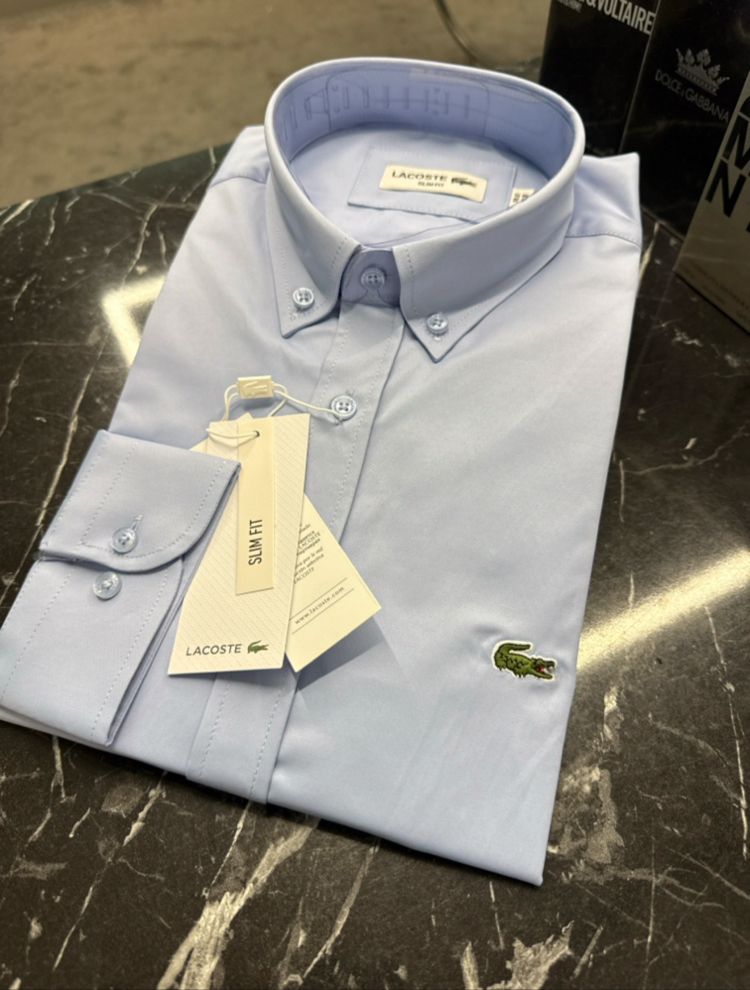 OUTLET ÜRÜNÜ Poplin Gömlek (Buz Mavisi)