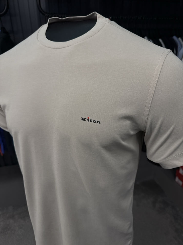 İthal Kiton T-shirt  Kırışmayan Kumaş (2286-Taş)