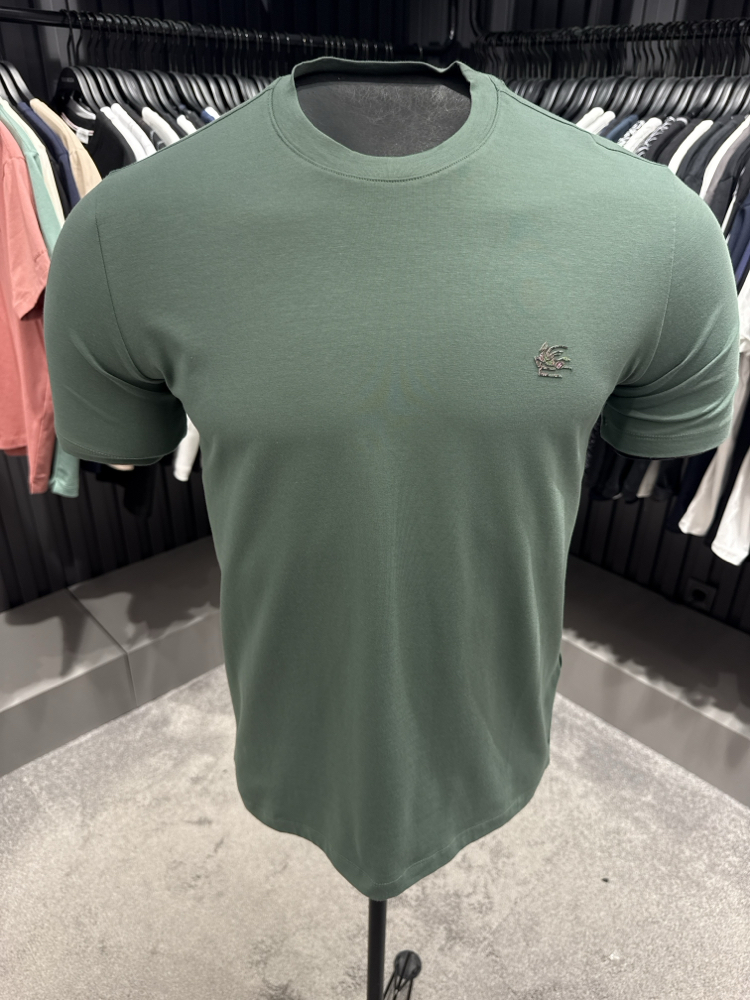 Premium Etro T-shirt (2238-Açık Yeşil)