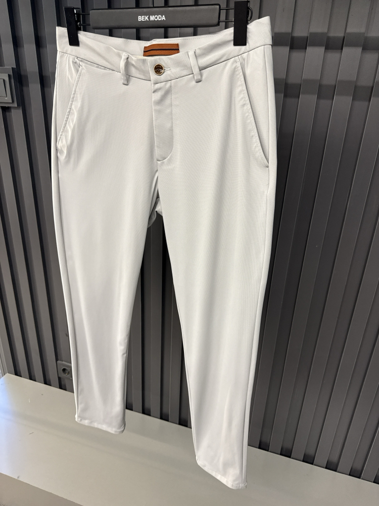 Zegna  Kırışmayan Kumaş Jogger Pantolon(1089-Gri)