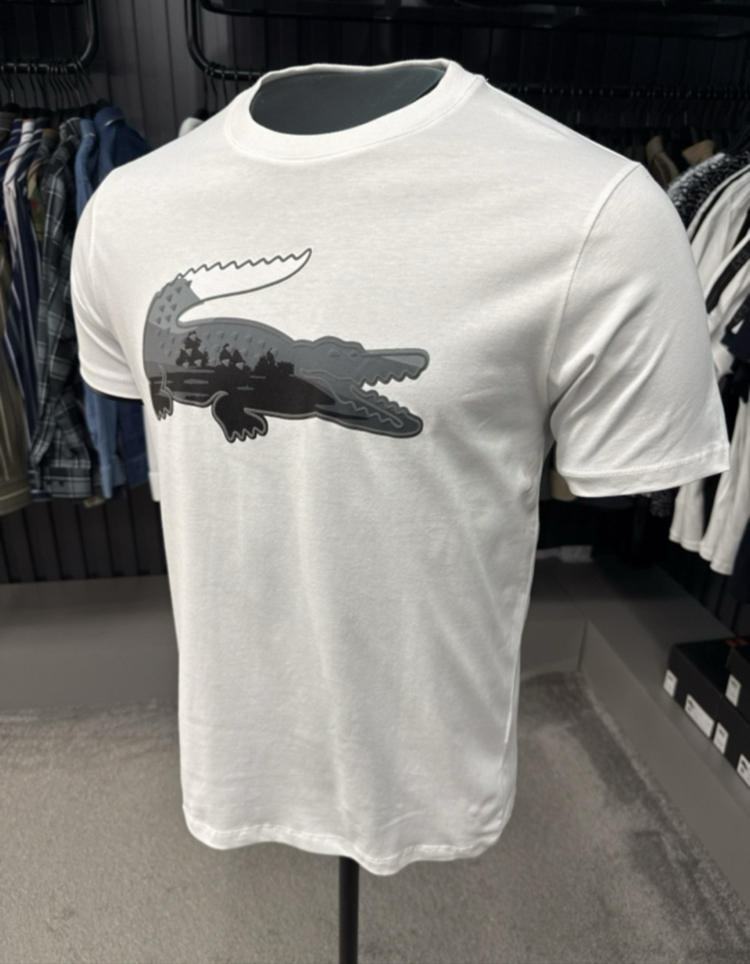 Detaylı T-shirt (26103-Beyaz)