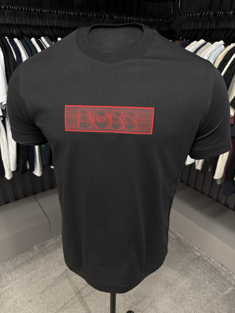 Boss T-shirt (8027-Siyah)