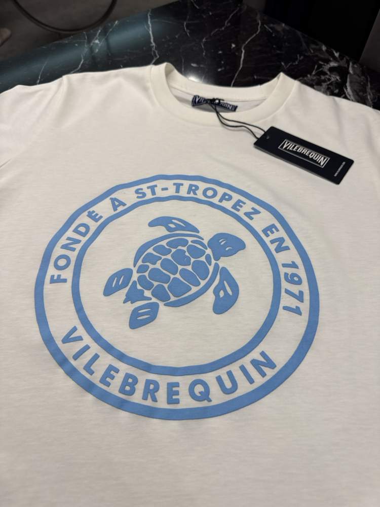VILEBREQUIN Kaplumbağa Baskılı T-shirt