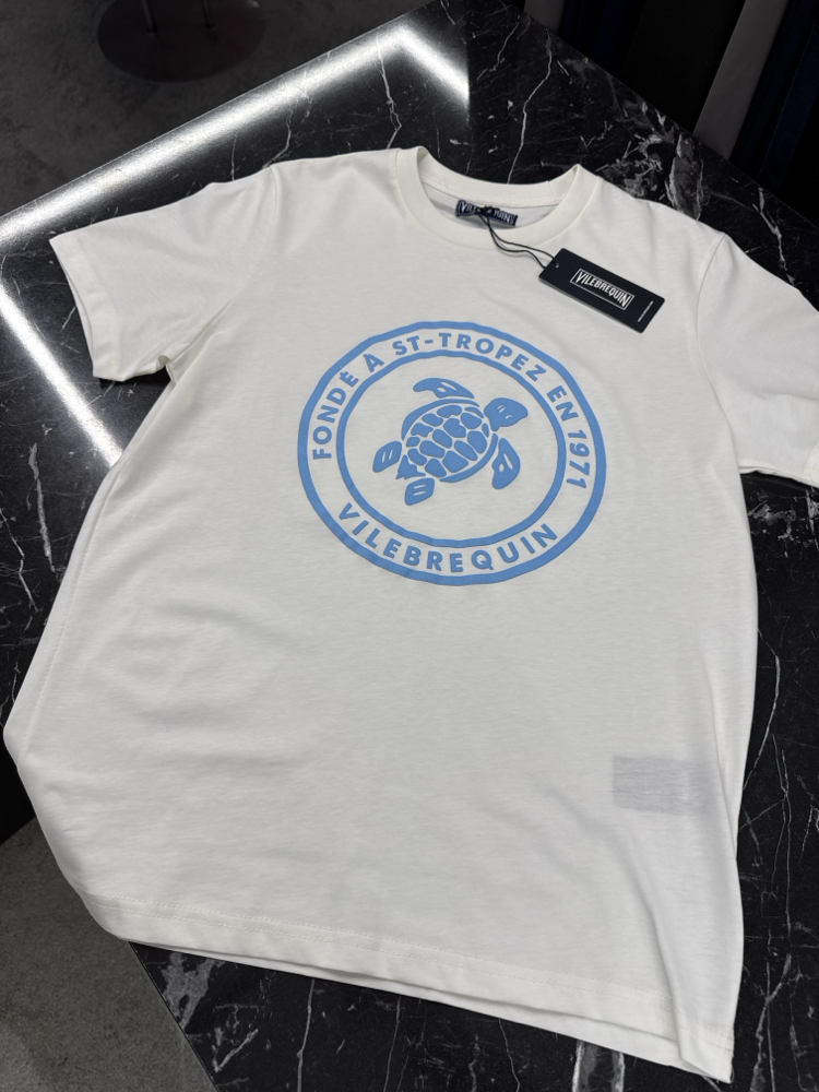 VILEBREQUIN Kaplumbağa Baskılı T-shirt