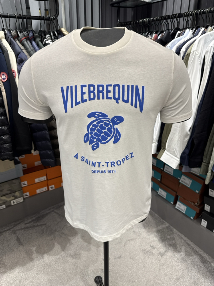 VILEBREQUIN Kaplumbağa Baskılı T-shirt