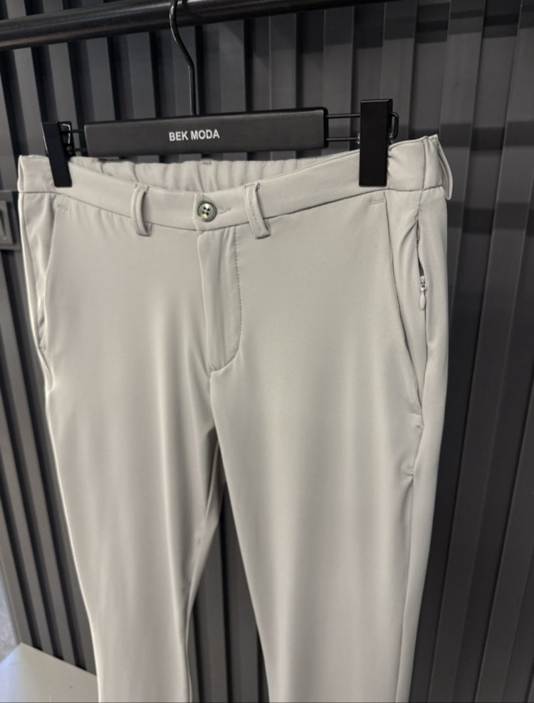 Modal  Kırışmayan Kumaş Jogger Pantolon(1102-Taş)